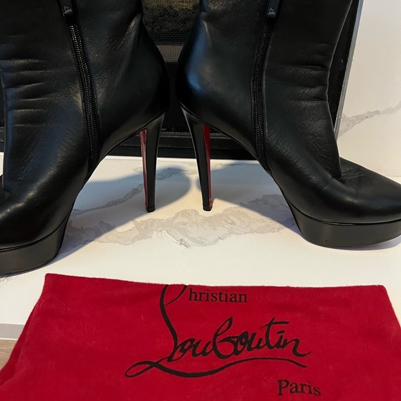 Christian Louboutin Ankle Platform Booties - Picture 2 of 5